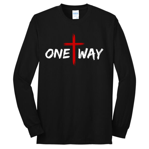 One Way - Long Sleeve Core Blend Tee Thumbnail