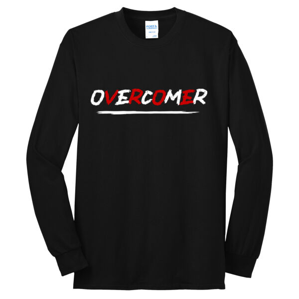 Overcomer - Long Sleeve Core Blend Tee Thumbnail
