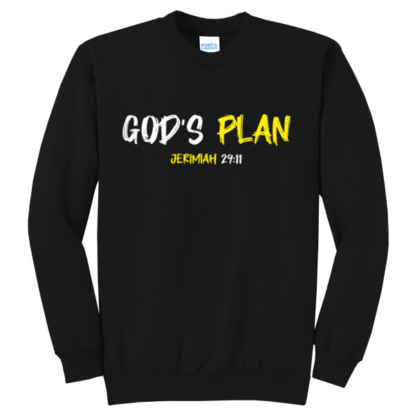 Gods Plan - Core Fleece Crewneck Sweatshirt Thumbnail