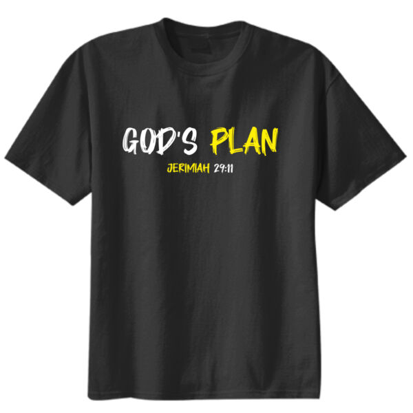 Gods Plan - Youth Core Blend Tee Thumbnail