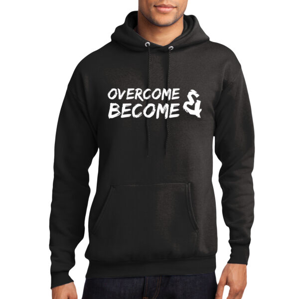 Overcome Become - Core Fleece Pullover Hooded Sweatshirt Thumbnail