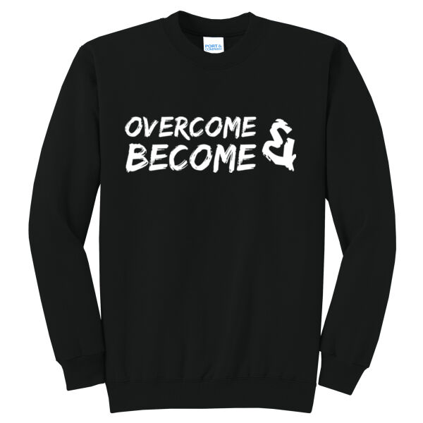 Overcome Become - Core Fleece Crewneck Sweatshirt Thumbnail